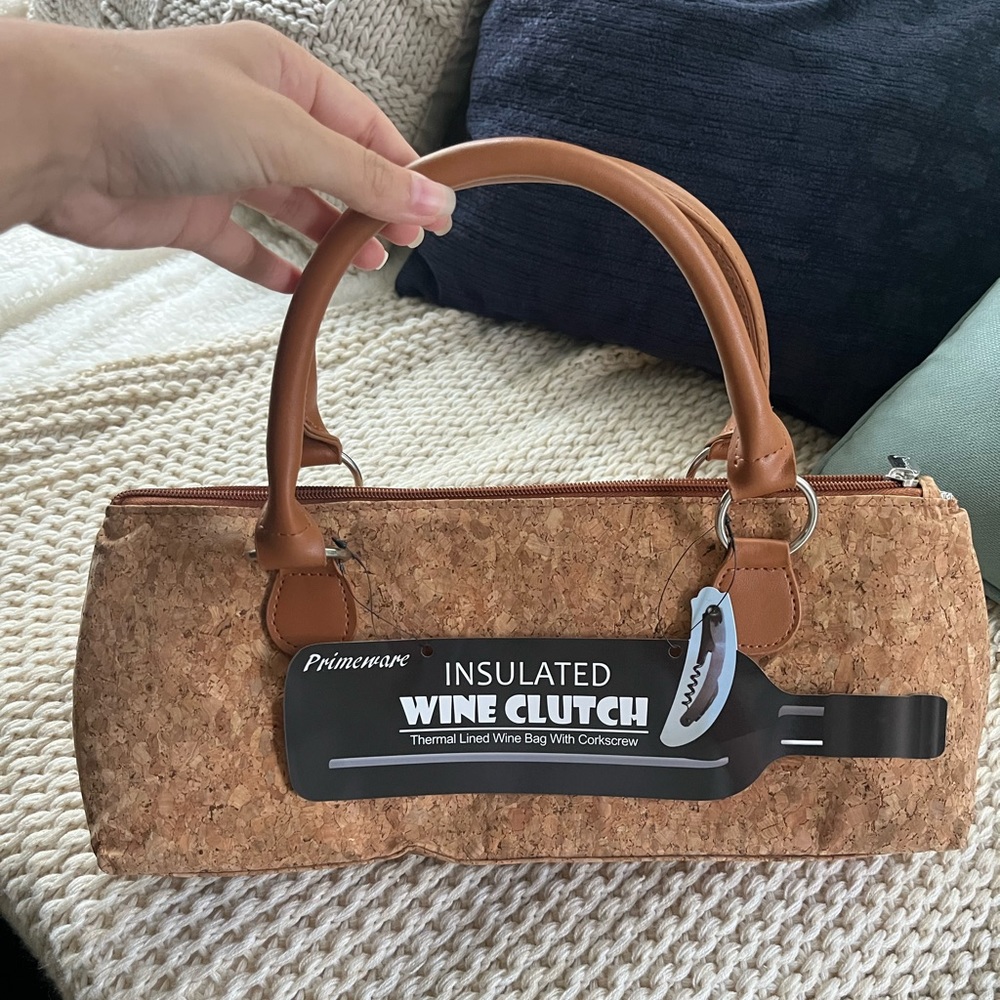 Primeware Insulated Wine Clutch Thermal Lined